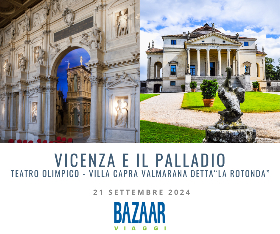 Vicenza teatro olimpico villa la rotonda viaggio organizzato